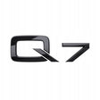 Logo de coffre Q7 noir pour Audi (Black Edition), ancien modèle