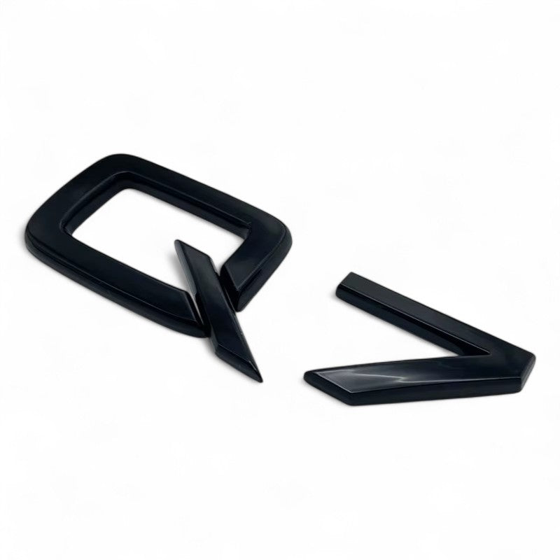 Logo de coffre Q7 noir pour Audi (Black Edition), vue 2
