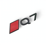 Logo de coffre Q7 noir pour Audi (Black Edition), vue 3
