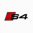 Logo de coffre S4 noir pour Audi (Black Edition)