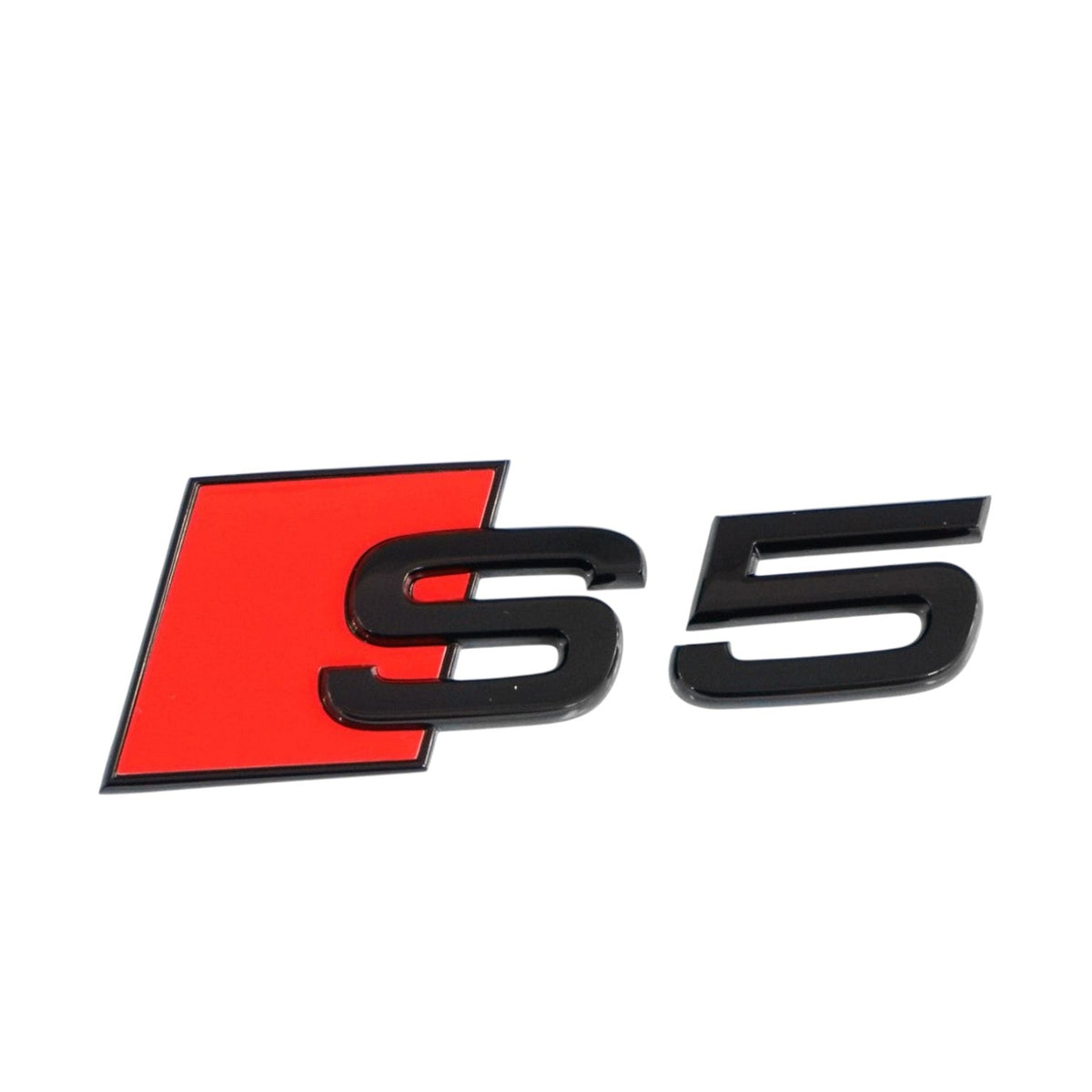Logo de coffre S5 noir pour Audi (Black Edition), ancien modèle
