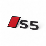 Logo de coffre S5 noir pour Audi (Black Edition), nouveau modèle