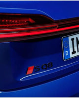 Logo de coffre SQ8 noir pour Audi (Black Edition), vue 3