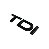 Logo de coffre TDI noir pour Audi (Black Edition), vue 3