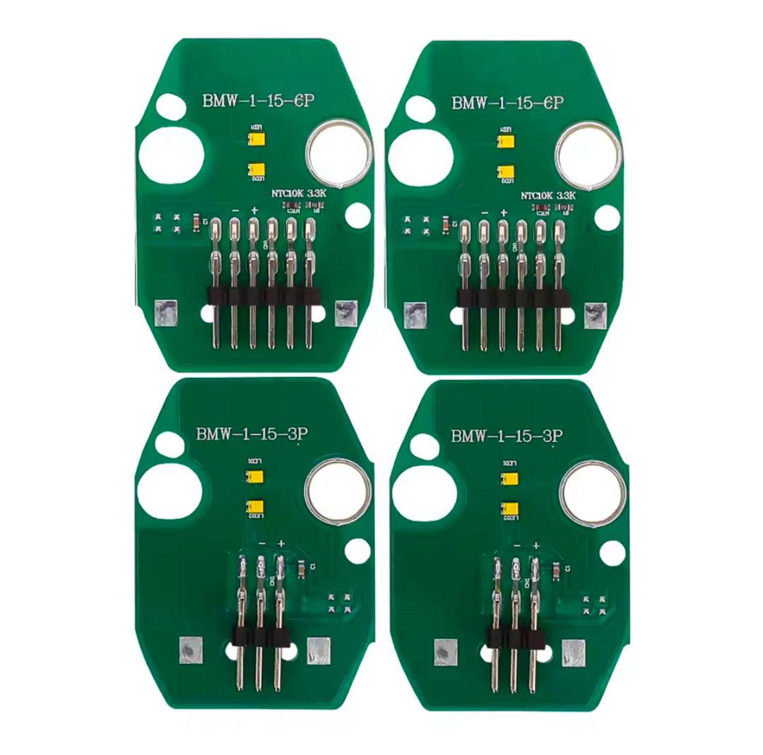 Modules LED DRL jaunes Angel Eyes pour BMW Série 1 F20 F21 (2011 à 2019), vue 2