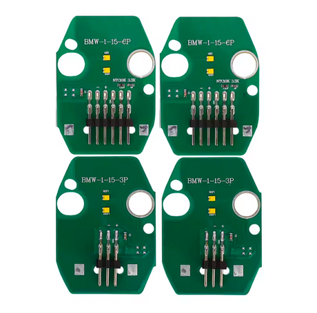 Modules LED DRL jaunes Angel Eyes pour BMW Série 1 F20 F21 (2011 à 2019), vue 2