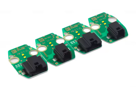 Modules LED DRL jaunes Angel Eyes pour BMW Série 1 F20 F21 (2011 à 2019), vue 4