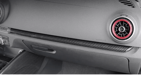 Pack garnitures intérieures look carbone pour Audi A3, S3, RS3 8V (2012 à 2020)