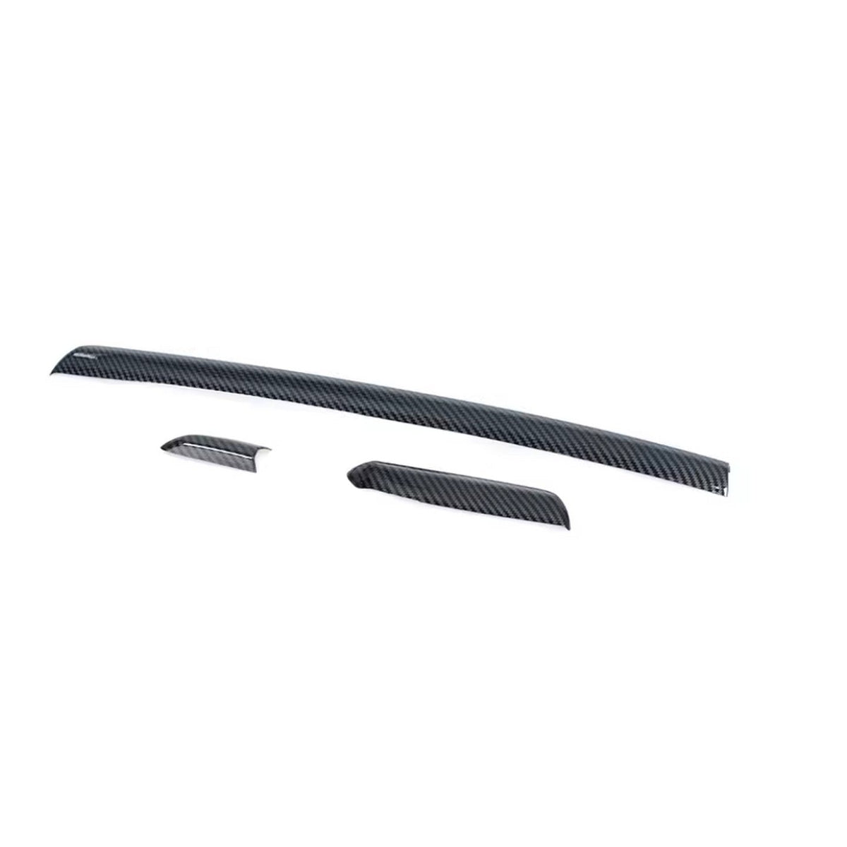 Pack garnitures intérieures look carbone pour Audi A3, S3, RS3 8V (2012 à 2020), tableau de bord uniquement