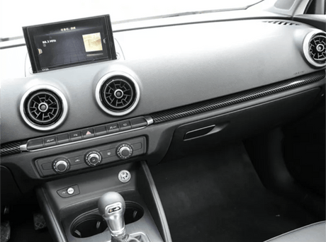Pack garnitures intérieures look carbone pour Audi A3, S3, RS3 8V (2012 à 2020), vue 7