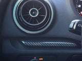 Pack garnitures intérieures look carbone pour Audi A3, S3, RS3 8V (2012 à 2020), vue 12