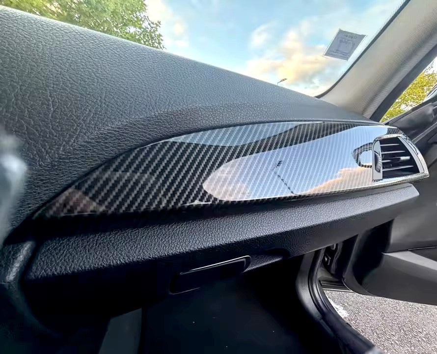Pack inserts intérieur décoratifs carbone replica pour BMW Série 2 F22 et M2 F87 (2014 à 2021), vue 3