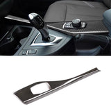 Pack inserts intérieur décoratifs carbone replica pour BMW Série 2 F22 et M2 F87 (2014 à 2021), entourage iDrive