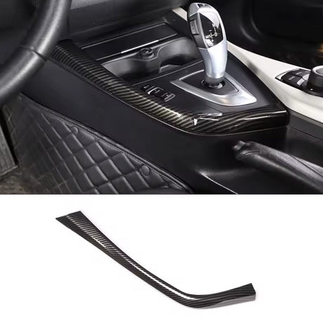 Pack inserts intérieurs type carbone pour BMW Série 1 F20 (2011 à 2019), entourage de levier de vitesse