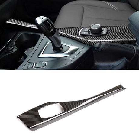 Pack inserts intérieurs type carbone pour BMW Série 1 F20 (2011 à 2019), entourage de commande iDrive