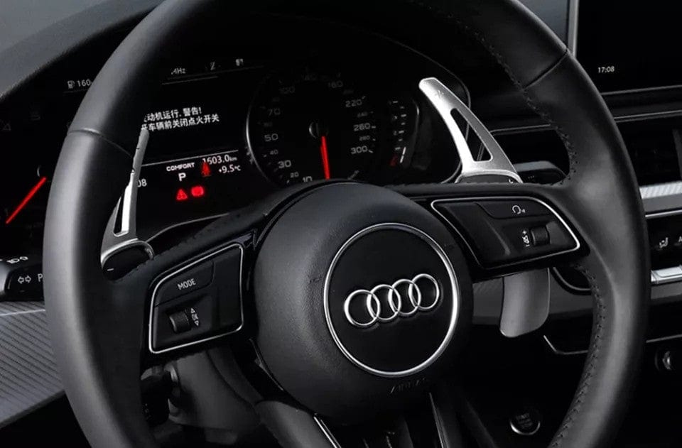 Palettes au volant aluminium pour Audi Q7 II, SQ7 (2017 à 2023), vue 3