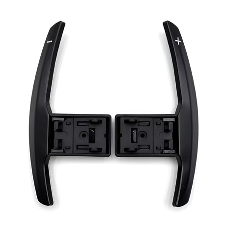 Palettes au volant BMW Motorsport en aluminium pour F20 F22 F30 F32 F10 F25 F15 (2012 à 2021), noir, palettes complètes