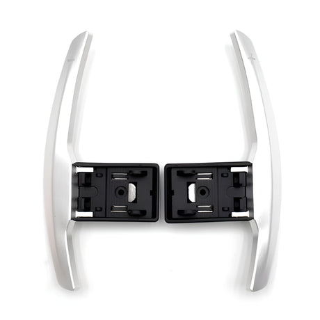 Palettes au volant BMW Motorsport en aluminium pour F20 F22 F30 F32 F10 F25 F15 (2012 à 2021), argent, palettes complètes