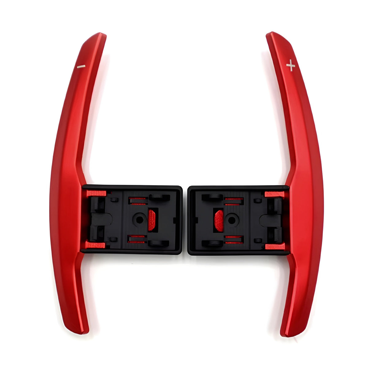 Palettes au volant BMW Motorsport en aluminium pour F20 F22 F30 F32 F10 F25 F15 (2012 à 2021), rouge, palettes complètes