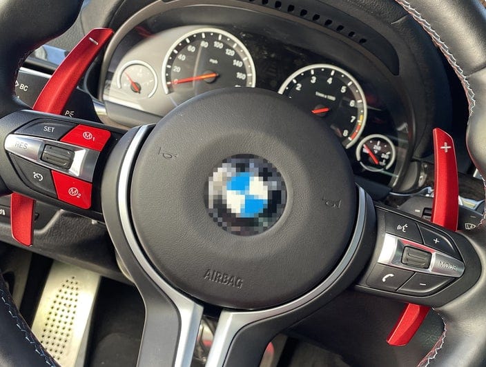 Palettes au volant en aluminium BMW Motorsport BMW Série 2 F22 (2012 à 2021), vue 4