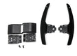 Palettes au volant en aluminium BMW Motorsport BMW Série 2 F22 (2012 à 2021), coloris noir