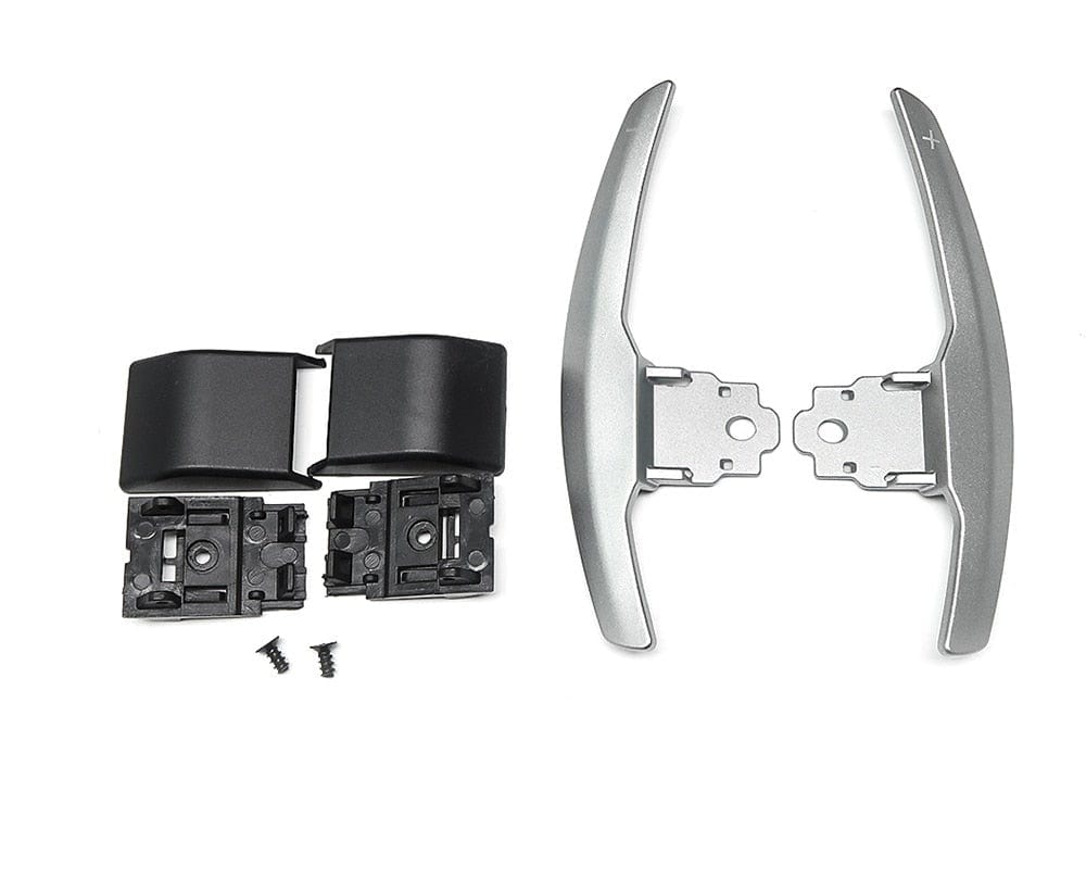 Palettes au volant en aluminium BMW Motorsport BMW Série 2 F22 (2012 à 2021), coloris argent