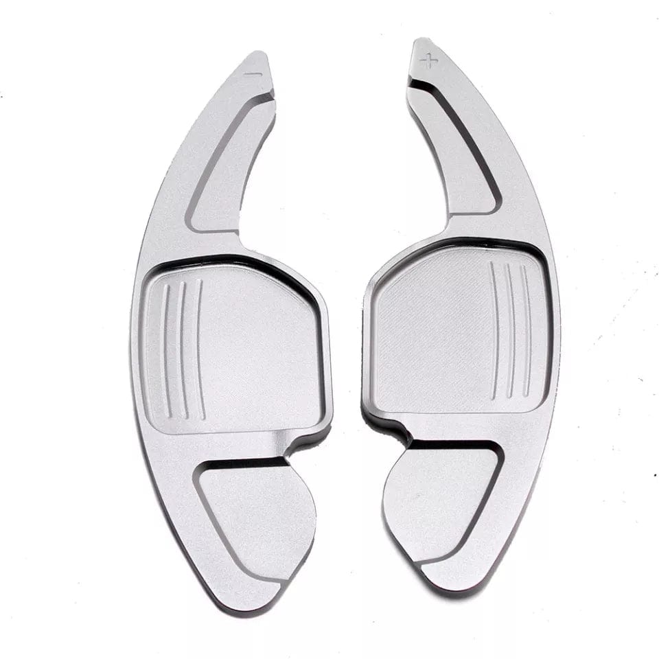 Palettes au volant aluminium Performance pour Audi Q5, SQ5 I (2008 à 2017), coloris argent, après restylage