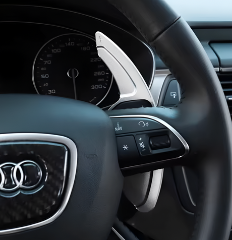 Palettes au volant aluminium Performance pour Audi Q7 I (2005 à 2015), vue 6
