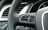 Palettes au volant réplique carbone pour Audi (2008 à 2012)