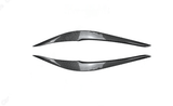 Paupières de phares avant pour BMW Série 1 F20 (2011 à 2019), finition carbone look, 2011 à 2015 (phase 1)