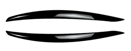 Paupières de phares avant Performance pour BMW Série 3 Coupé E92 E93 (2006 à 2013), finition noir brillant