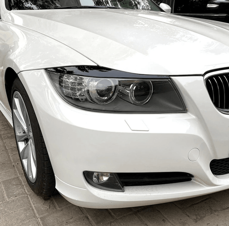 Paupières de phares avant Performance pour BMW Série 3 E90 (2006 à 2013), finition noir brillant