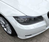 Paupières de phares avant Performance pour BMW Série 3 E90 (2006 à 2013), finition carbone look