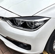 Paupières de phares avant Performance pour BMW Série 3 F30 (2011 à 2019), finition noir brillant