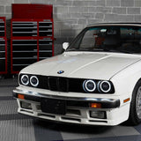 Phares Angel Eyes Anneaux LED pour BMW Série 3 E30 (1982 à 1994)