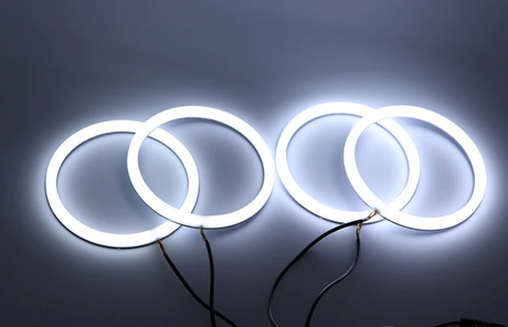 Phares Angel Eyes Anneaux LED pour BMW Série 3 E30 (1982 à 1994), vue 2