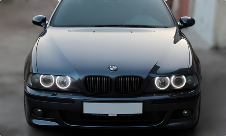Phares Angel Eyes Anneaux LED pour BMW Série 5 E39 (1995 à 2004), vue 8