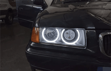 Phares Angel Eyes Kit Anneaux LED pour BMW Série 3 M3 E36 (1990 à 2000), vue 3