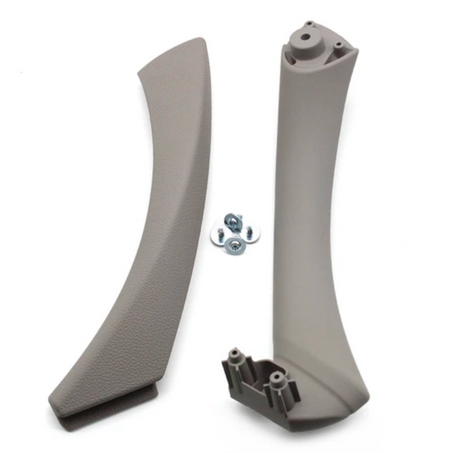 Poignées de portes intérieures pour BMW Série 3 M3 E90 (2005 à 2011), poignée conducteur (avant gauche), coloris gris oyster