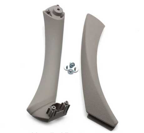 Poignées de portes intérieures pour BMW Série 3 M3 E90 (2005 à 2011), poignées passager (avant droit), coloris gris oyster
