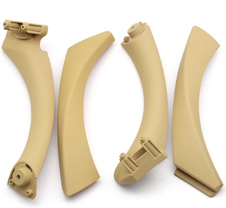 Poignées de portes intérieures pour BMW Série 3 M3 E90 (2005 à 2011), poignées conducteur et passager, coloris beige veneto