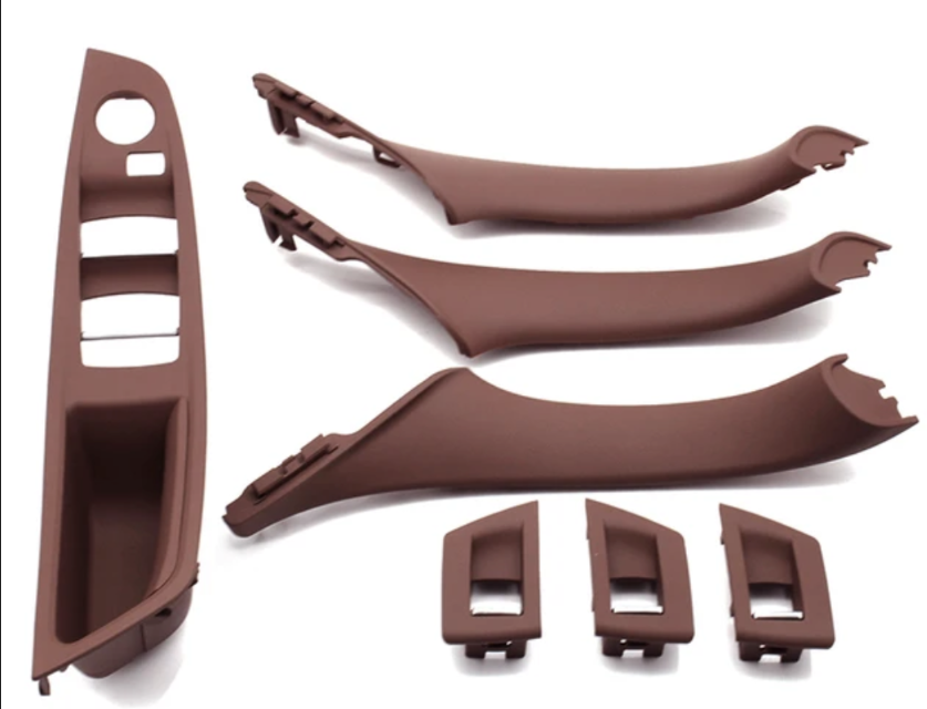 Poignées de portes intérieures et platine vitres électriques pour BMW Série 5 F10 F11 (2010 à 2017), 4 poignées intérieures, vue 11