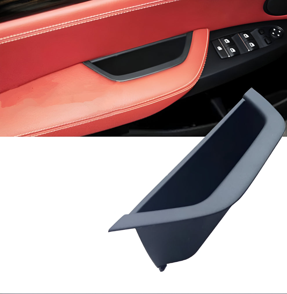 Poignées de portes intérieures de remplacement pour BMW X3 F25 (2010 à 2017), côté conducteur, coloris noir