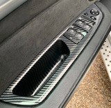 Poignées de portes intérieures de remplacement pour BMW X5 E70 (2007 à 2013), poignée conducteur, réplique carbone
