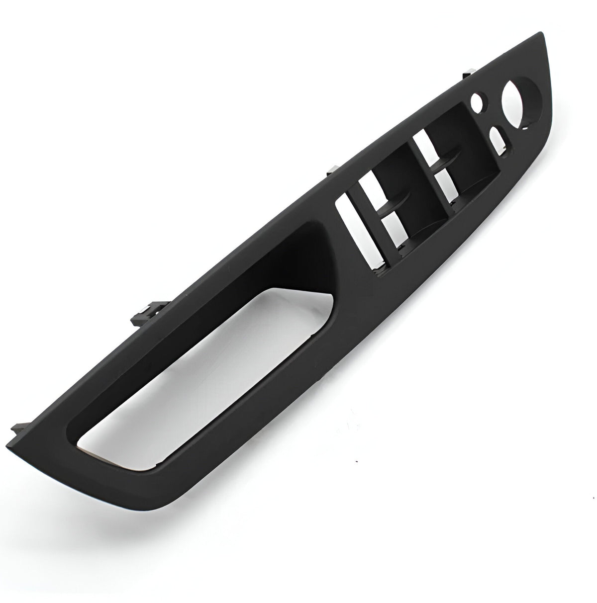 Poignées de portes intérieures de remplacement pour BMW X5 E70 (2007 à 2013), poignée conducteur, coloris noir