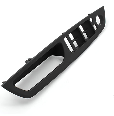 Poignées de portes intérieures de remplacement pour BMW X5 E70 (2007 à 2013), poignée conducteur, coloris noir