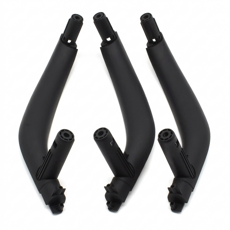 Poignées de portes intérieures de remplacement pour BMW X5 F15 (2013 à 2018), coloris noir, set complet de 4 poignées