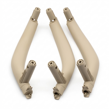 Poignées de portes intérieures de remplacement pour BMW X5 F15 (2013 à 2018), coloris beige, set complet de 4 poignées