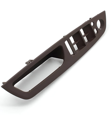 Poignées de portes intérieures de remplacement pour BMW X6 E71 (2008 à 2014), poignée conducteur, coloris marron moka