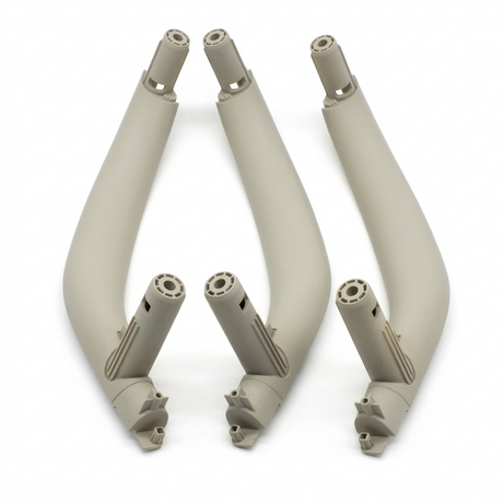 Poignées de portes intérieures de remplacement pour BMW X6 F16 (2014 à 2019), coloris gris oyster, set complet de 4 poignées